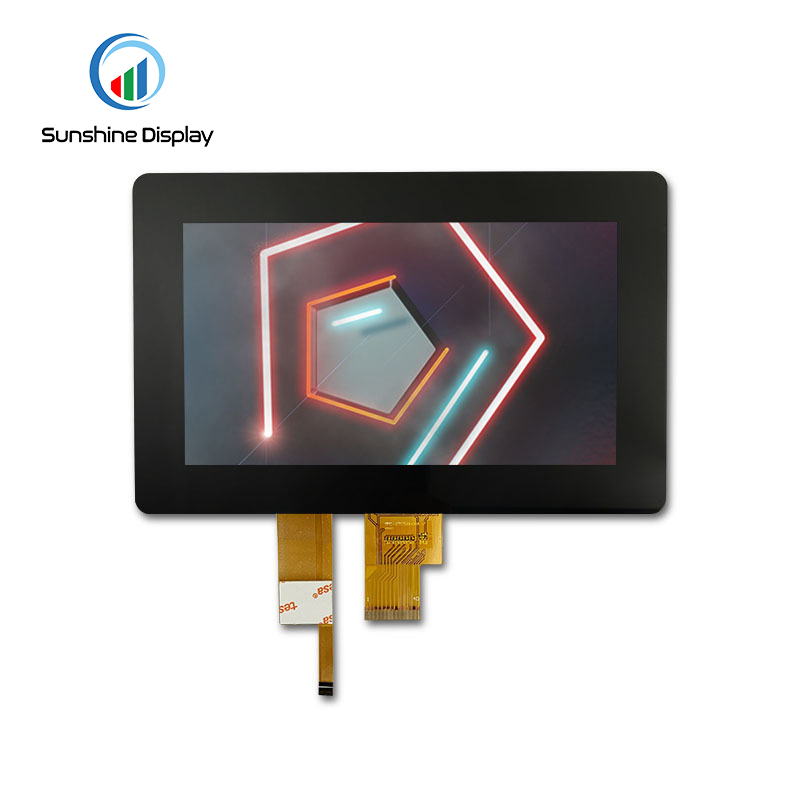 SDT070SWH40-90CP Factory Cost 7inch 800X480 LCD Display 40PIN Touch Screen with PCAP for Vihecle Devices Standard TFT LCD Module|TFT with Capacitive Touch Screen Similar Product LCD module