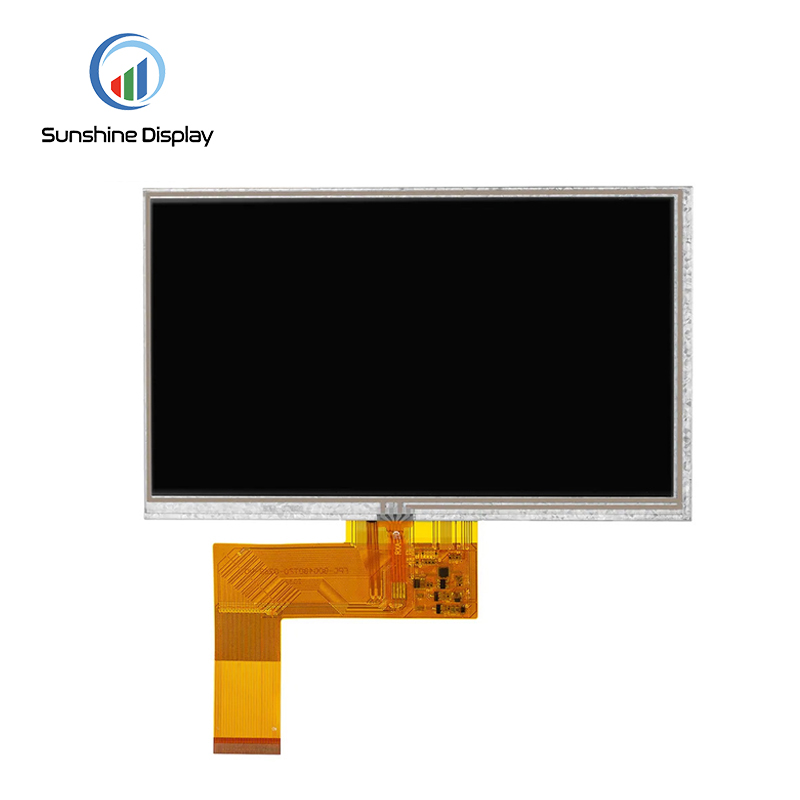 SDT070SWH40-90P 7inch 800X480Resolution TFT LCD Display 3.3V with Resistive Touch Screen for Medical Application Standard TFT LCD Module Similar Product LCD module