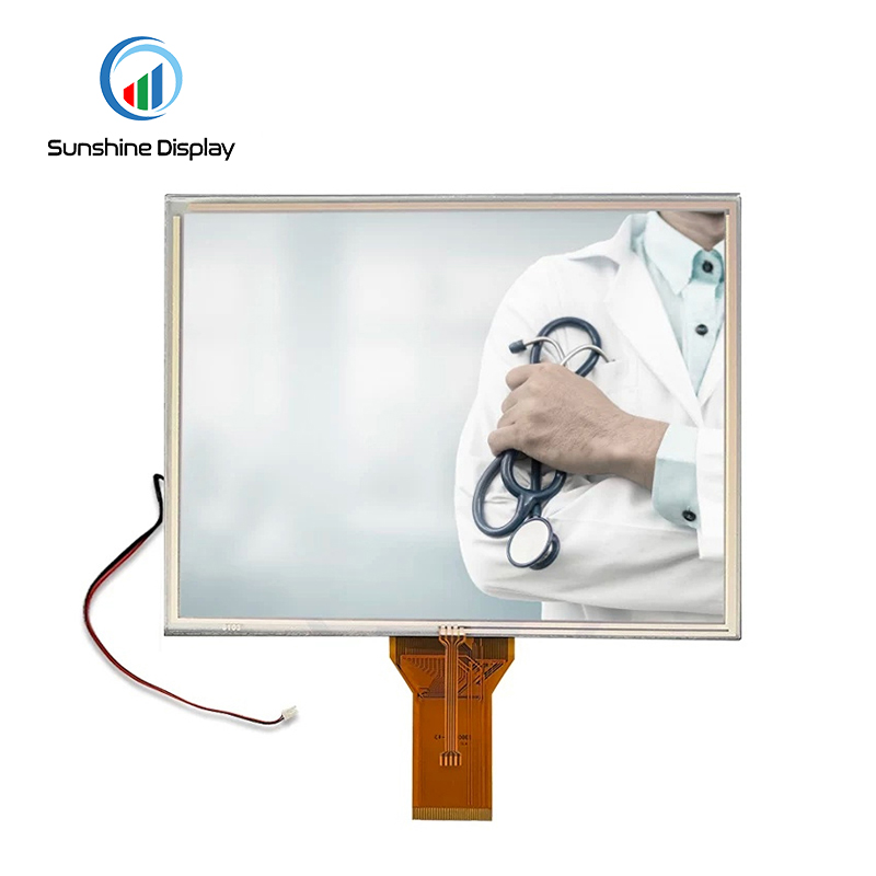 SDT080QGH-07P 8.0 inch Standard TFT LCD Module Front View