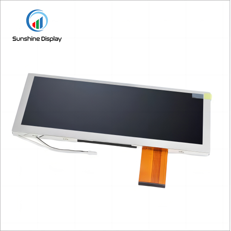 SDT088BZHI-01 8.8 inch Bar Type TFT LCD Module Back View