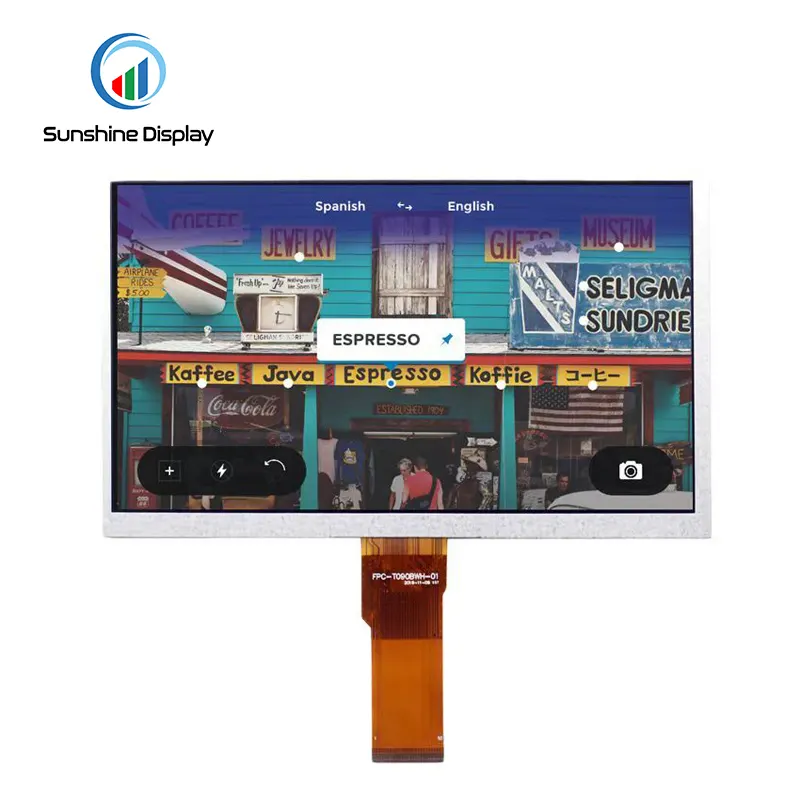 SDT090BWH-03 9.0 inch Sunlight Readable TFT Module|Standard TFT LCD Module Detail View