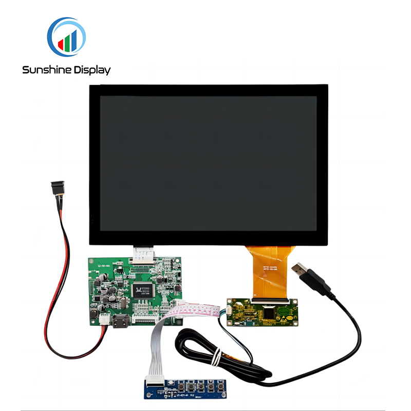 SDT101QWXH-30CP-B 10.1 inch Sunlight Readable TFT  Module| IPS TFT LCD Module|Standard TFT LCD Module Side View