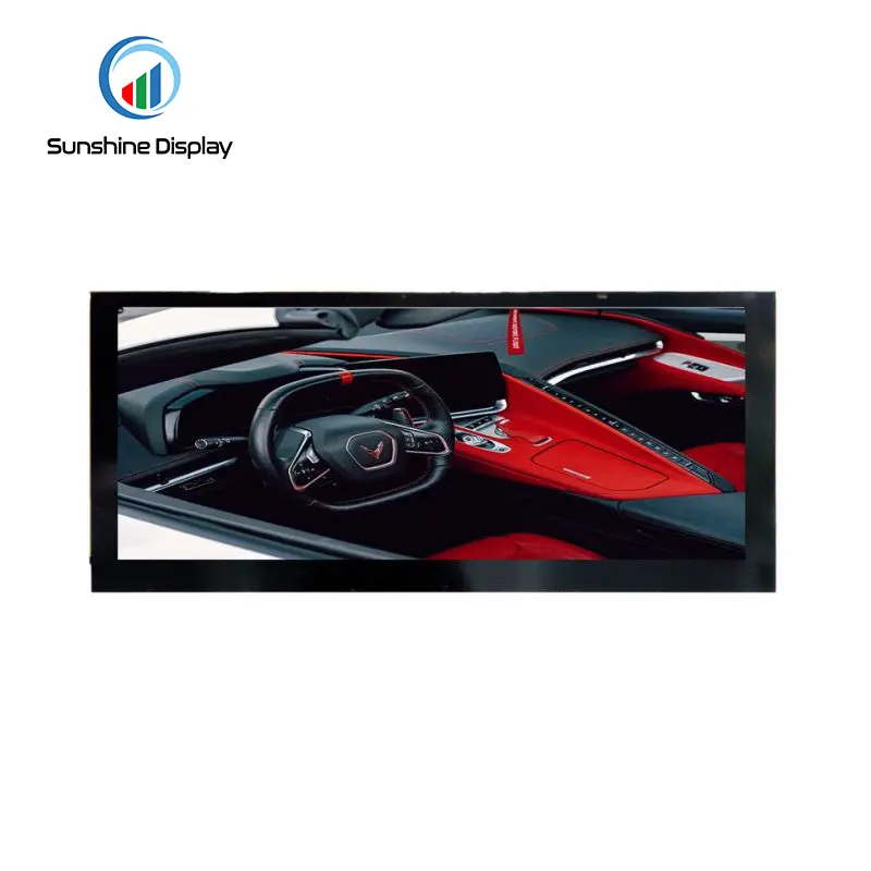 SDT123QFI-06 12.3 inch Bar Type TFT LCD Module |Wide Temperature TFT Display Back View