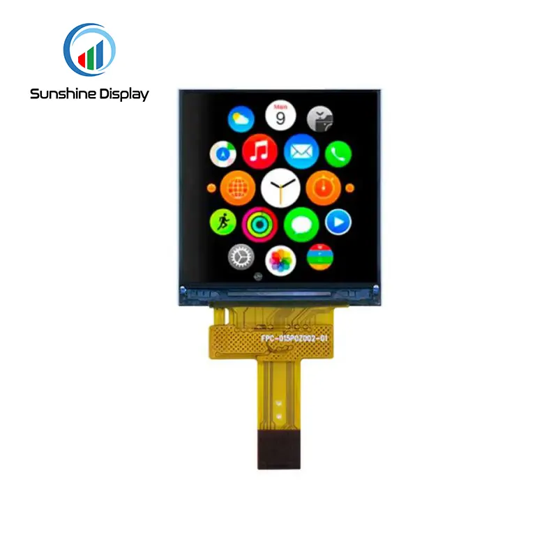 SDT154HSI-01 1.54 inch Standard TFT LCD Module | IPS TFT LCD Module Back View