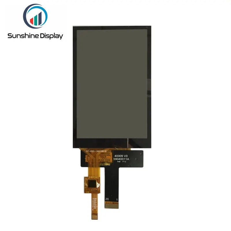 SDT397BWIA-02CP 3.97 inch Standard TFT LCD Module| IPS TFT LCD Module|TFT with Capacitive Touch Screen Back View