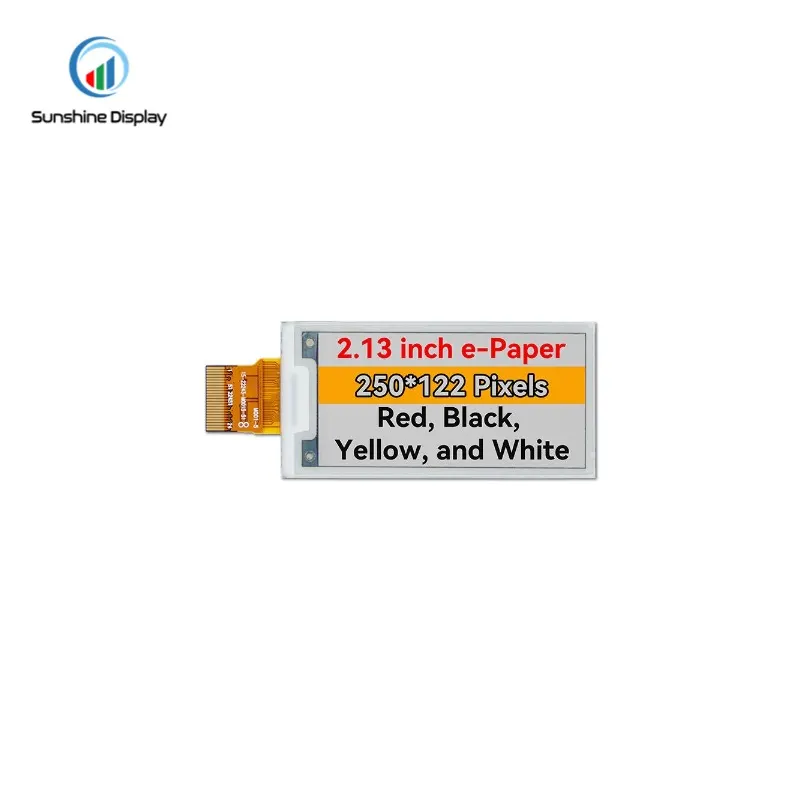 SDE0213MNPF-58 2.13inch Black White Red Yellow Four Colors E-ink Display E-paper Display_Info Next Product LCD module
