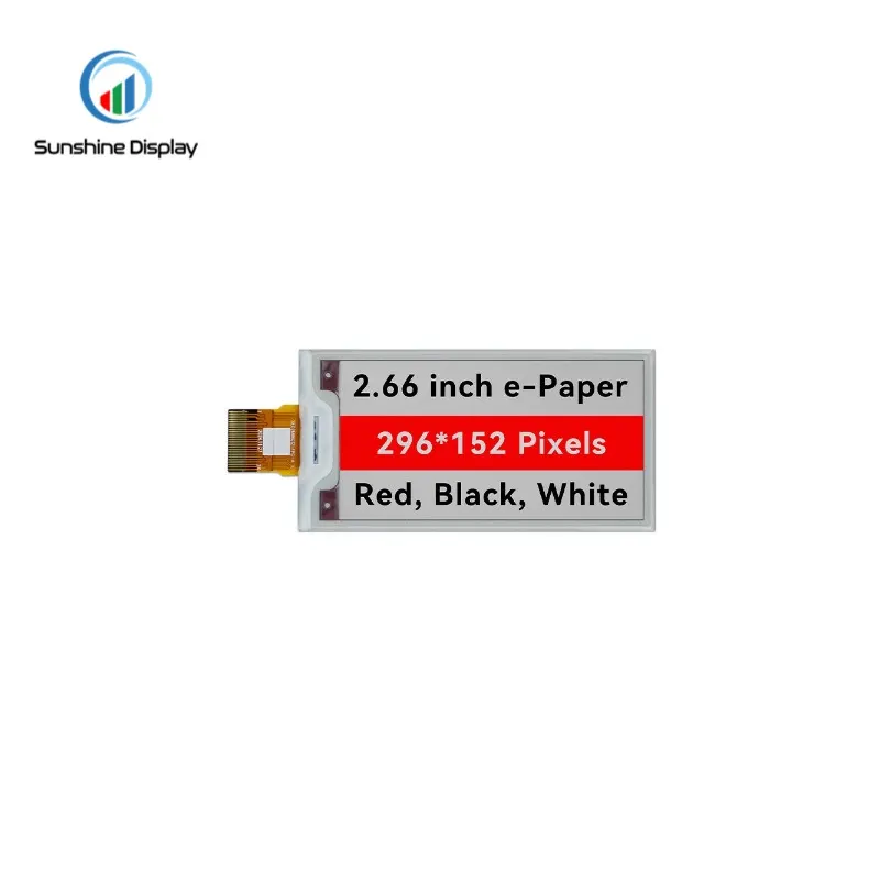 SDE0266NPT-39 E-paper Display Front View