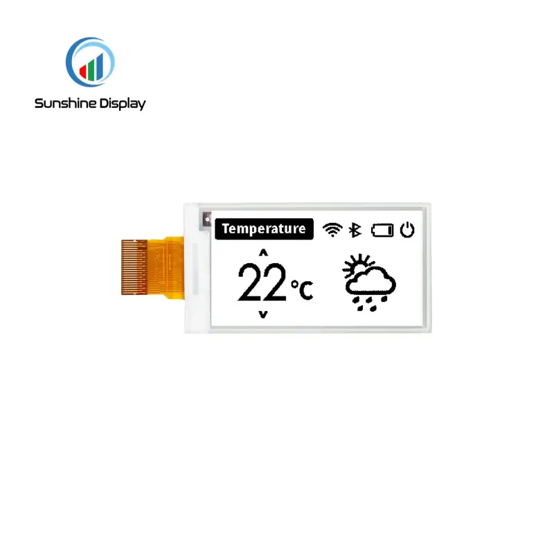 SDE0266NQP-37 2.66inch E-Paper Display 152x296 Resolution SPI Interface Eink Display E-paper Display_Info Similar Product LCD module
