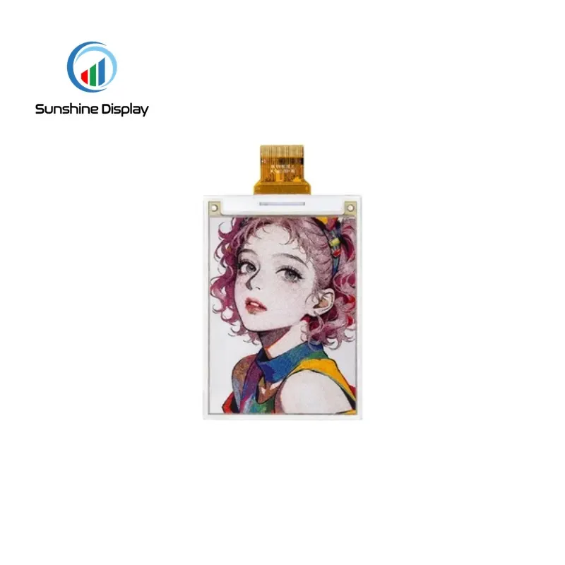 SDE0280NQN-01 2.8inch ePaper Display Black White Two Color 300x400 SPI Interface E-paper Display_Info Similar Product LCD module