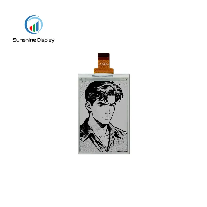 SDE0368NQW-45 E-paper Display Side View