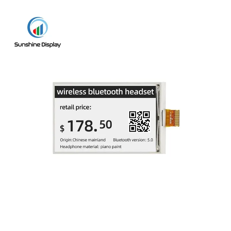 SDE0400NQW-47 E-paper Display Side View