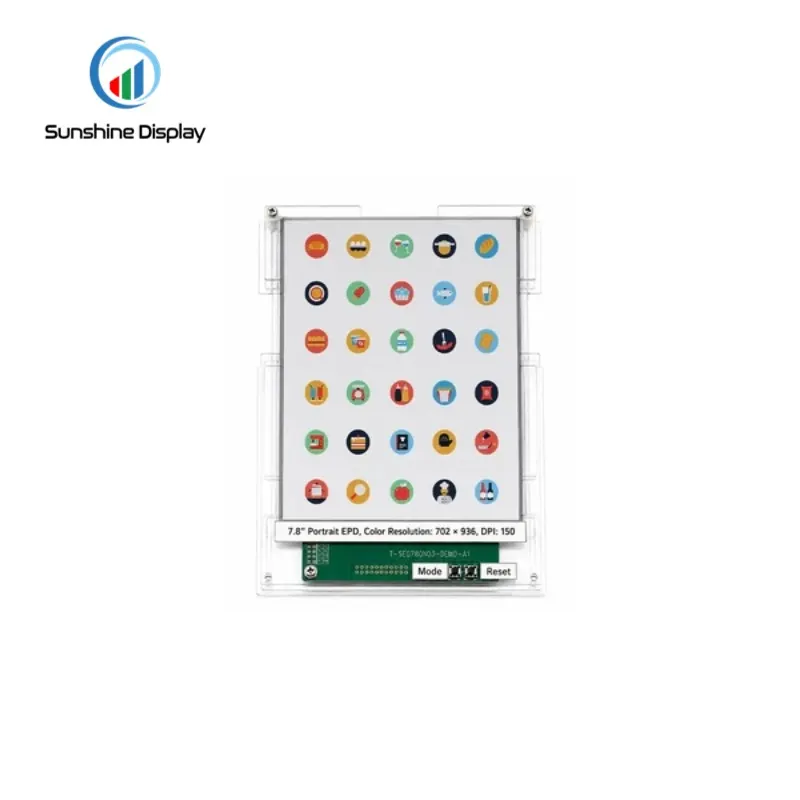 SDE0780NQE-11 7.8inch Electronic paper screen Black White Color 1404x1872 SPI E-paper Display_Info Similar Product LCD module