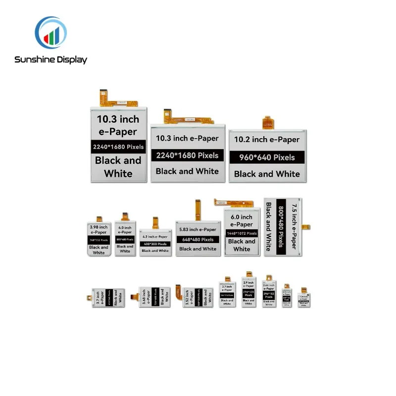 SDE0780NQE-11 E-paper Display Side View