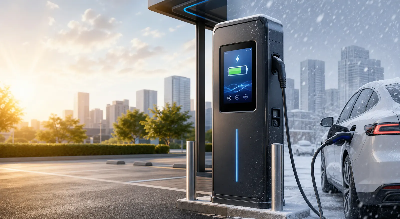 Wide Temperature Display Solution for EV Charging Stations
