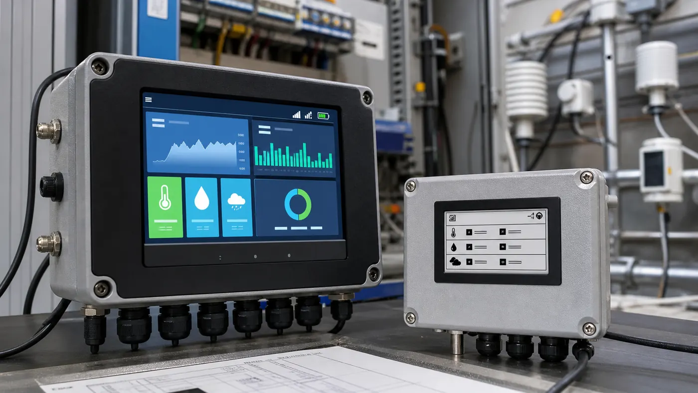 LCD or E-Paper for Remote Monitoring Displays?