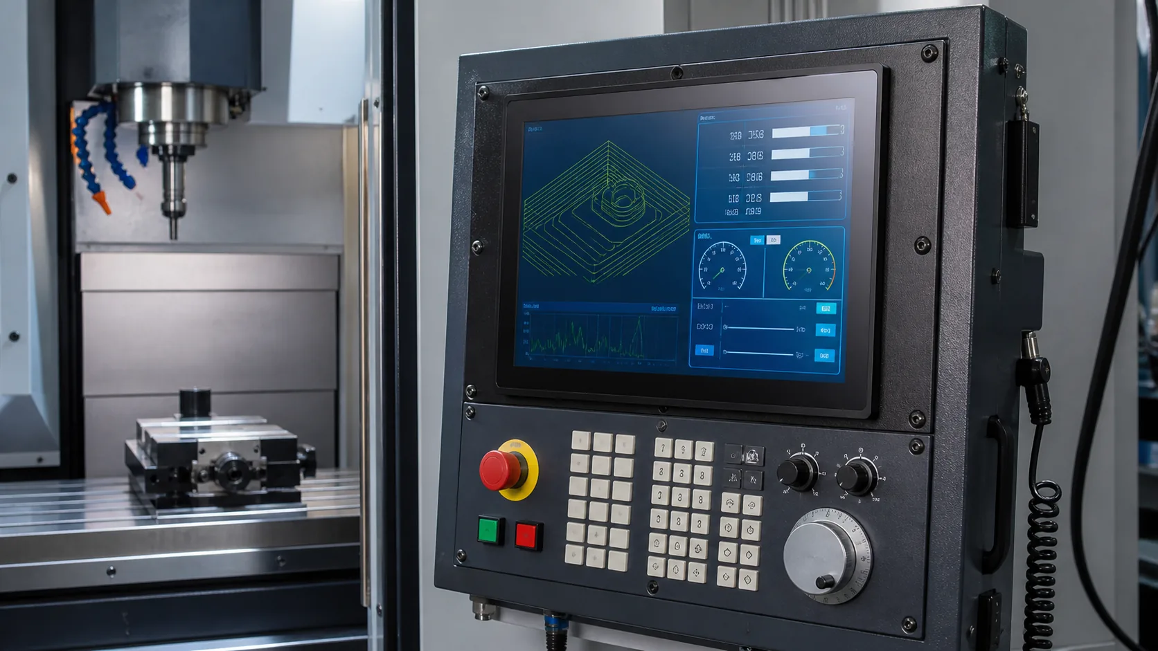 LCD Modules for CNC Machine Control Panels
