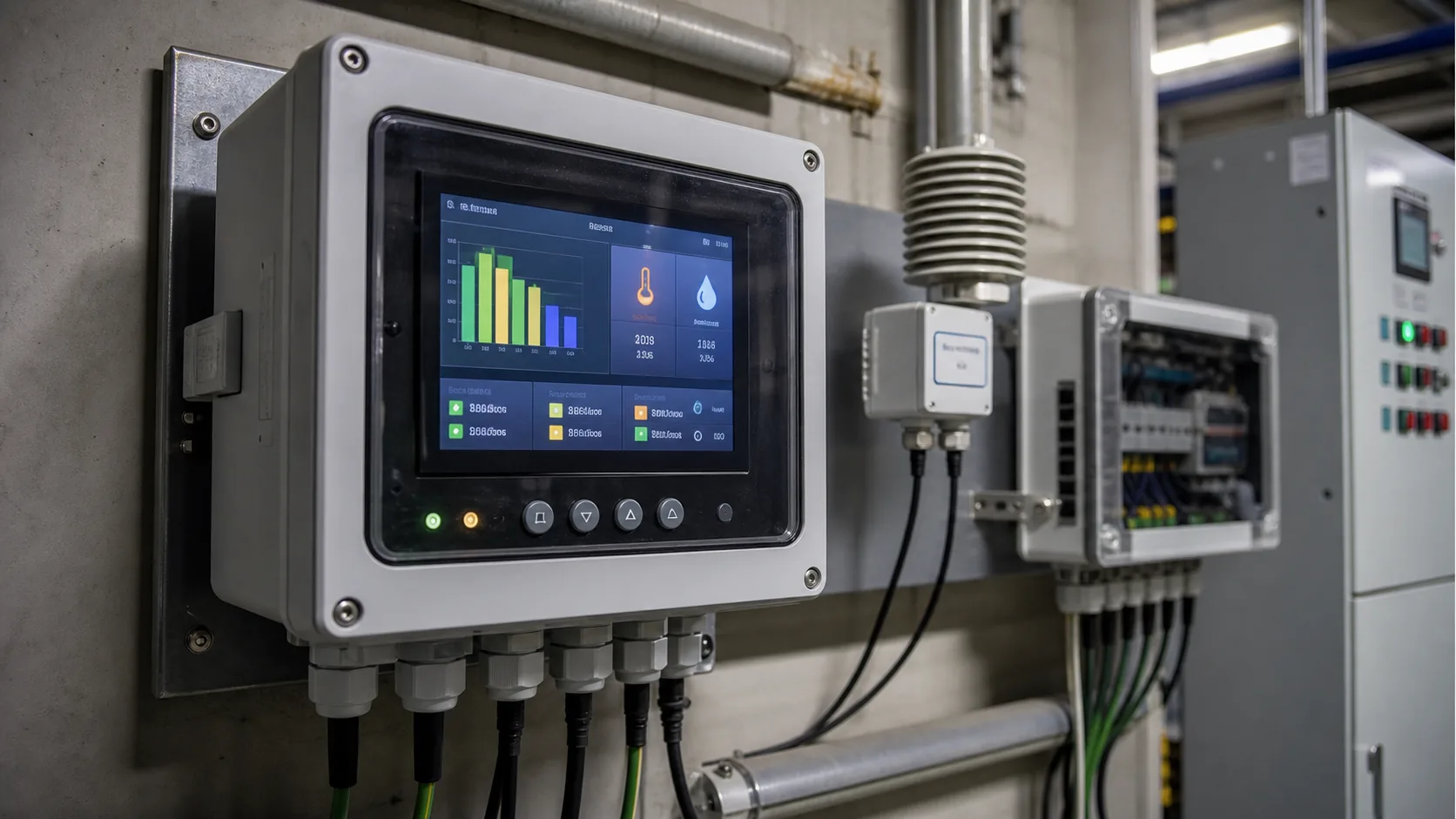 LCD Modules for Environmental Monitoring Equipment