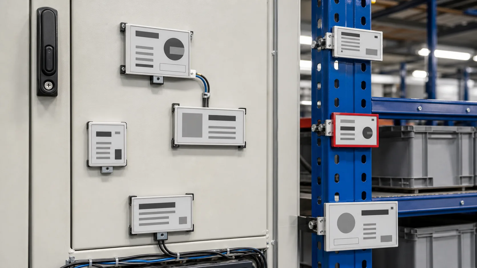 E-Paper Display Modules for Industrial Status Labels