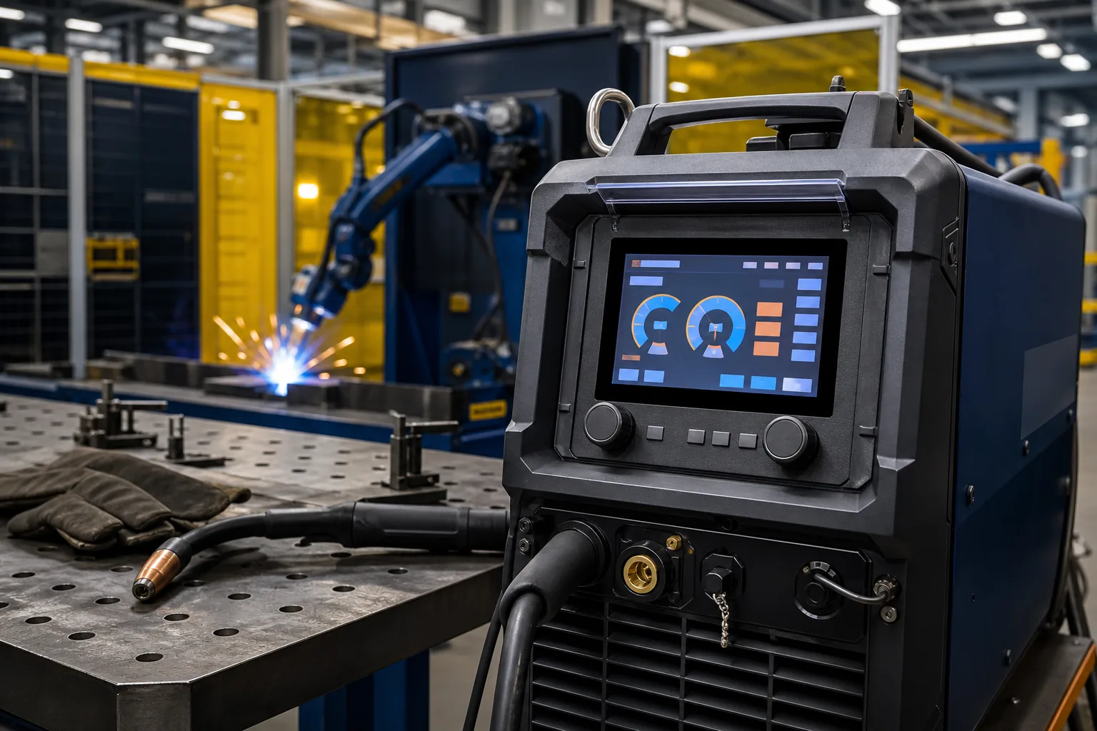 Choosing LCDs for Industrial Welding Equipment