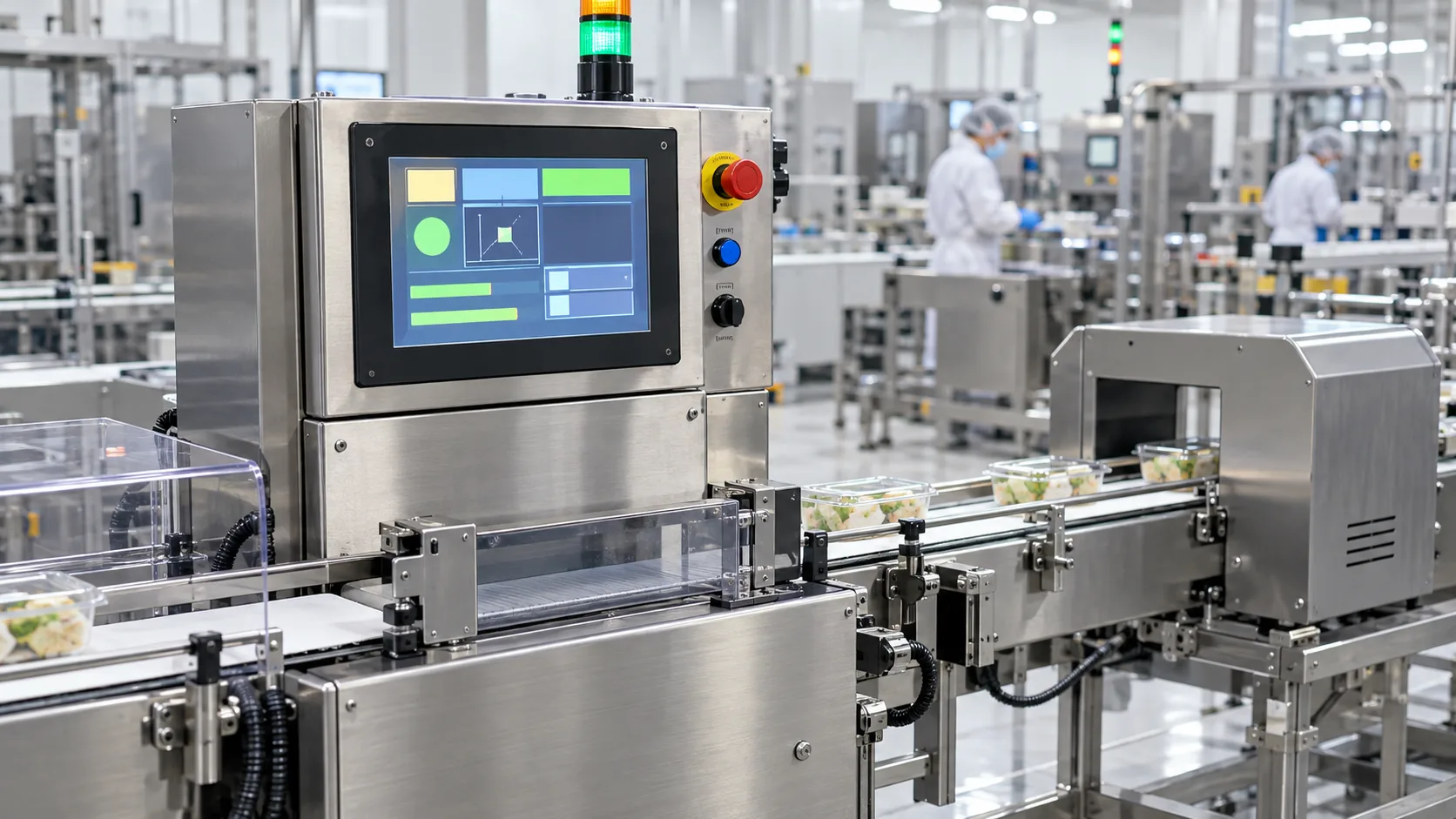 TFT Displays for Industrial Checkweighing Systems