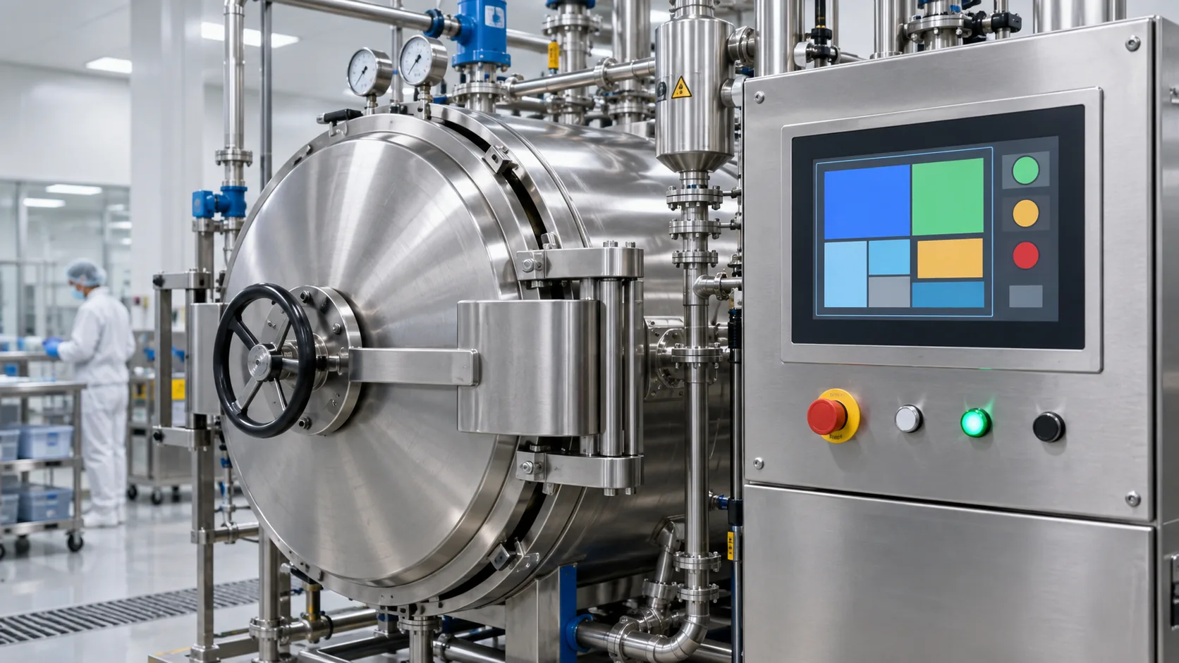 TFT Displays for Industrial Sterilization Equipment